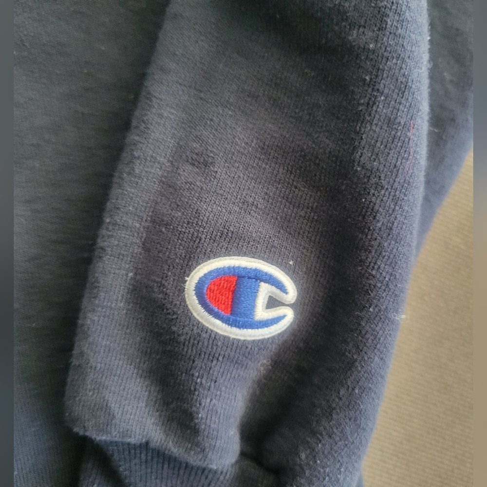 Champion Arizona Wildcats Adult Hoodie Blue Hooded Pullover Sweatshirt Sz Medium - Picture 3 of 5